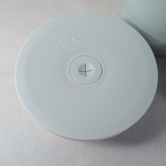 Iron Flask Copilot Tumbler Water Bottle Light Blue 40 Oz Set 2 Lids With Box NOB - Picture 11 of 13